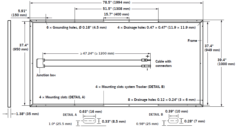 Hanwha Q Cells Q.PLUS LG4.2 330 330W Poly Solar Panel Solaris
